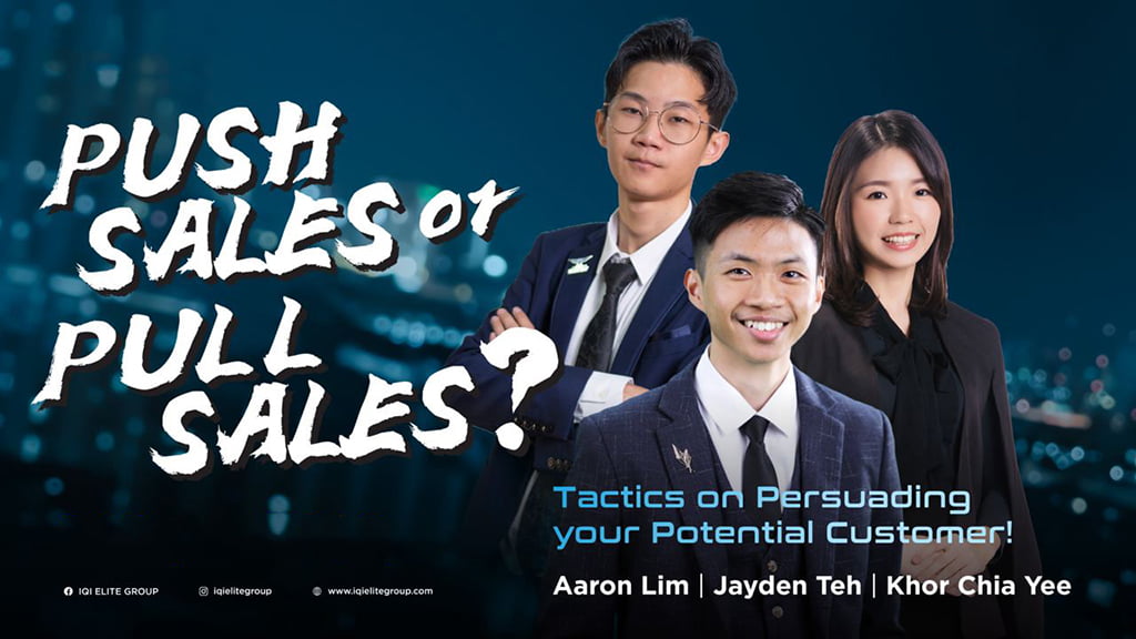 push sales pull sales course