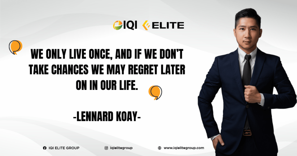 the life of lennard koay as a real estate negotiator