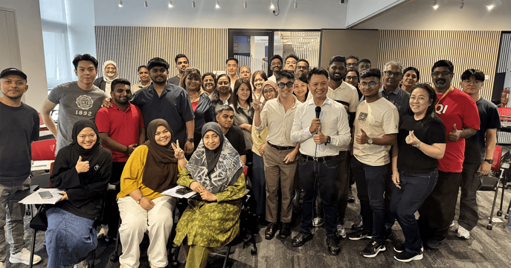 iqi elite group founder aaron siow leads quarterly net session for new agents