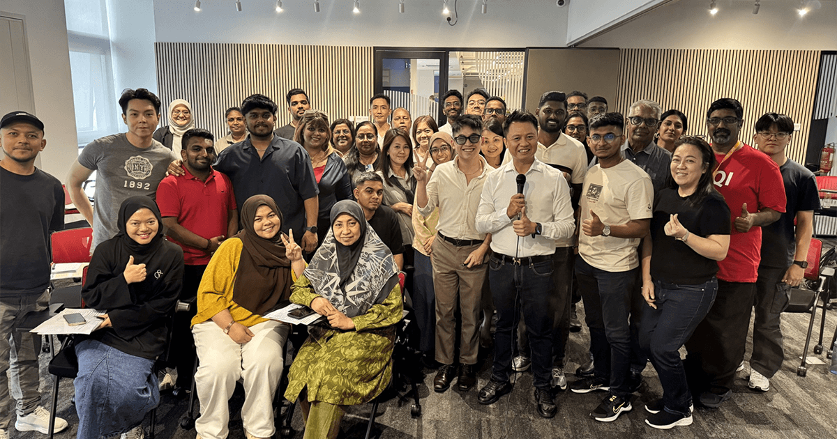 iqi elite group founder aaron siow leads quarterly net session for new agents