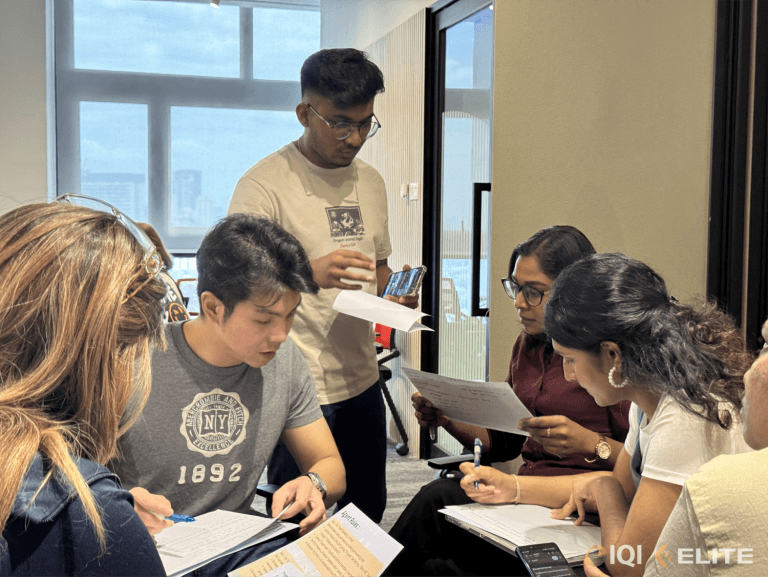 iqi elite group founder aaron siow leads quarterly net session for new agents